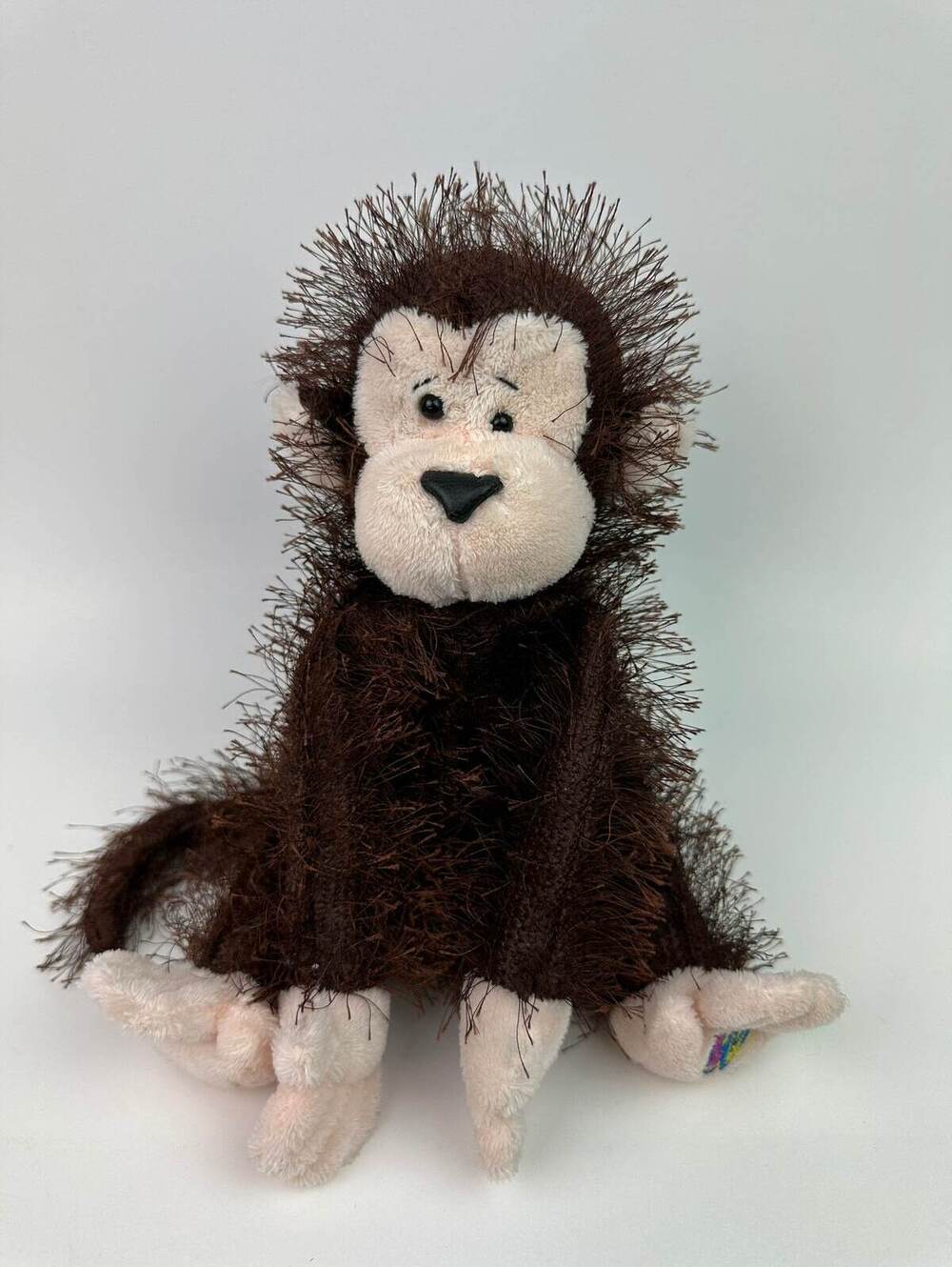 Webkinz Vintage Monkey Plush with No Tag, Ganz Plush (9 inch)